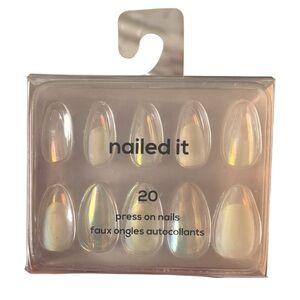 3 FOR $20 ARDENE Translucent Nailed It 20 Pcs Press On Nails BNIB